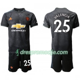 Manchester United Dres VALENCIA 25 Dječji Treći 2019/20 Kratkih Rukava